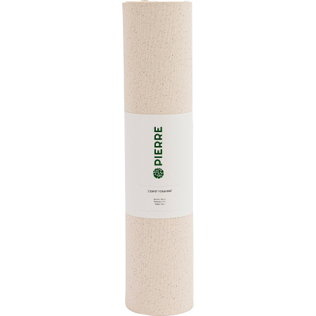 Pierre Sports Lizard Yogamat EVA & Kurk Crèmewit 190x60x0,5cm 1 Stuk