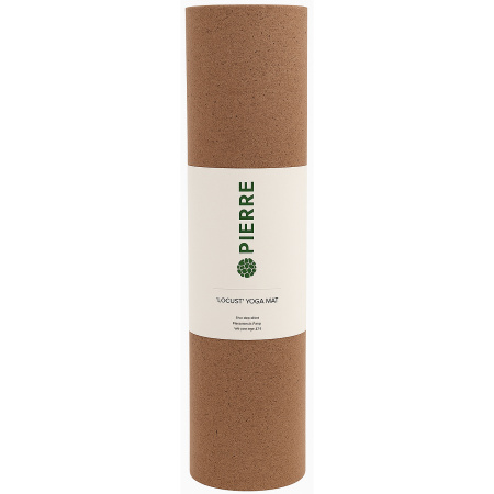 Pierre Sports Locust Yogamat EVA & Kurk Bruin 190x60x0,5cm 1 Stuk