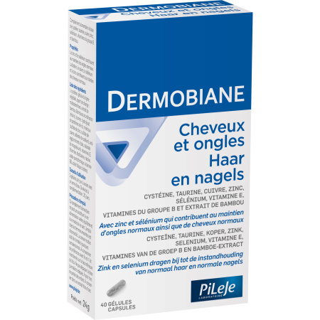 Pileje Dermobiane Haar En Nagels Voedingssupplement 40 Capsules