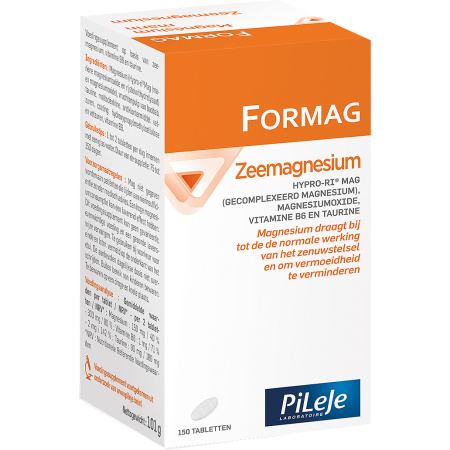 PiLeJe Formag Zeemagnesium Voedingssupplement 150 Tabletten