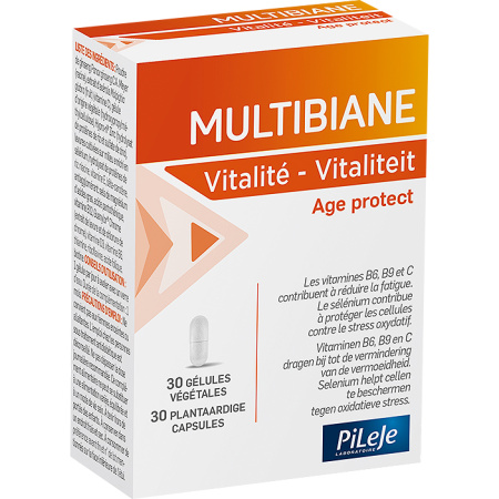 Pileje Multibiane Vitaliteit Age Protect 30 Capsules