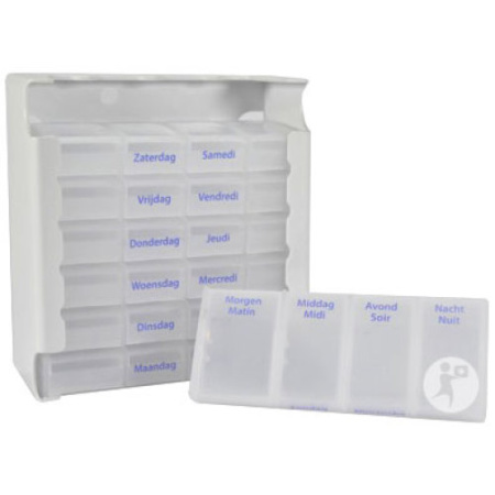Pillendosis Week Matin XL Frans En Nederlands 1 Stuk