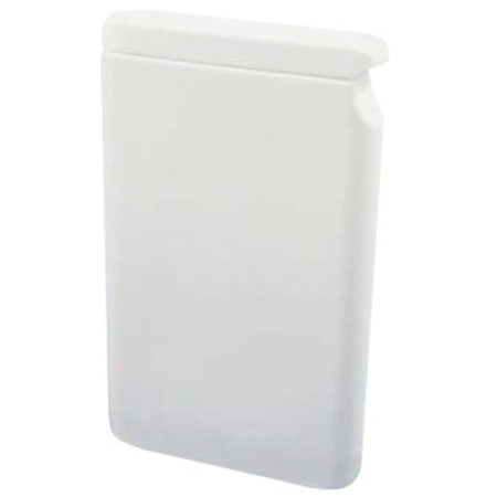 Pillendoos Plat HDPE Wit 275ml 1 Stuk