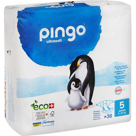 Pingo Ecologische Wegwerpluiers Junior