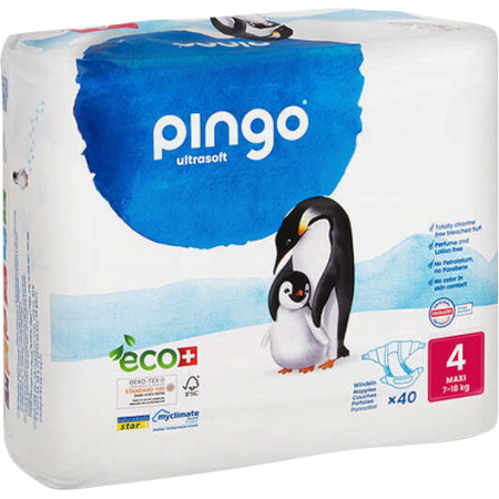 Pingo Ecologische Wegwerpluiers Maxi