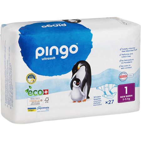 Pingo Ecologische Wegwerpluiers Newborn