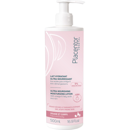 Placentor Vegetal Ultra Voedende Hydraterende Bodylotion Pompflacon 500ml