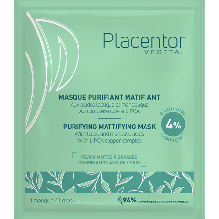 Placentor Vegetal Zuiverend Matterend Masker 25g