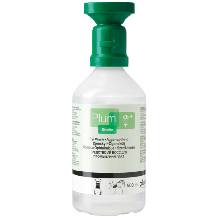 Plum Steriele Oogspoeling Sodium Chloride Fles 500ml
