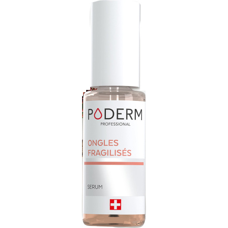 Poderm Serum Voor Verzwakte Nagels Met Silicium Volledige Bescherming Van Nagel En Nagelriem 8ml