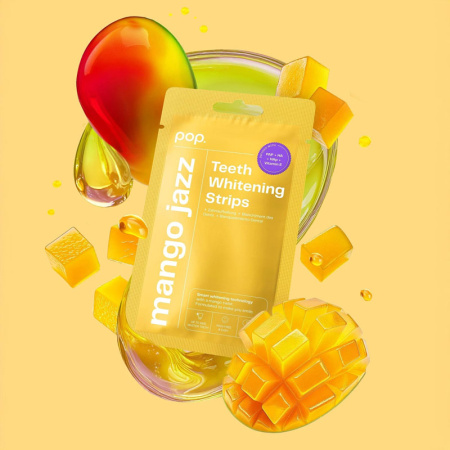 Pop Tandenbleekstrips Mango 14 Stuks