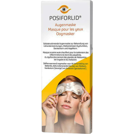 Posiforlid Zelfverwarmend Oogmasker Voor Warmtebehandeling Van De Oogleden 1 Stuk
