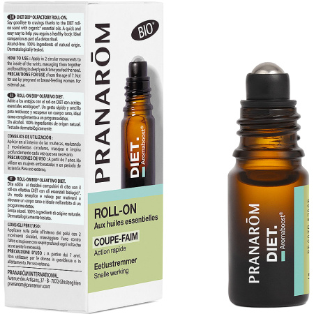 Pranarôm Aromaboost Diet Roller Eetlustremmer Bio Roll-On 5ml