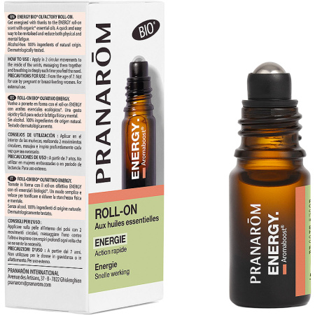 Pranarôm Aromaboost Roller Energy Bio 5ml
