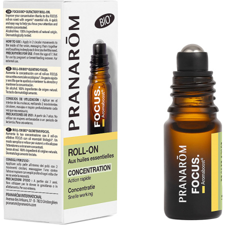 Pranarôm Aromaboost Roller Focus Bio 5ml