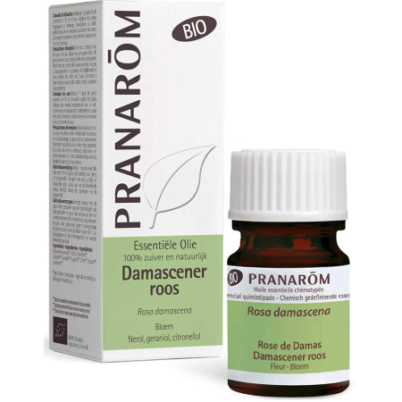 Pranarôm Damascener Roos Essentiële Olie Bio 2ml