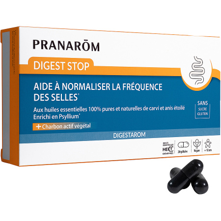 Pranarôm Digestarom Digest Stop 20 Capsules