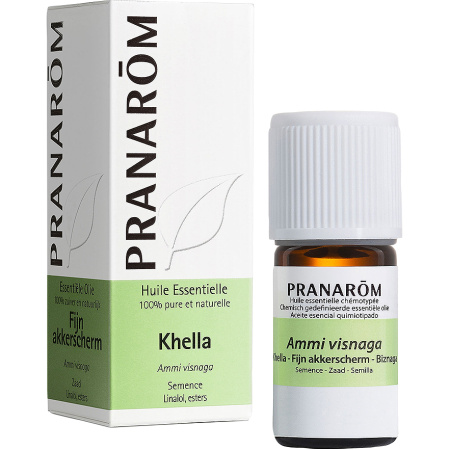 Pranarôm Khella Ammi Visnaga Zaad Etherische Olie 5ml