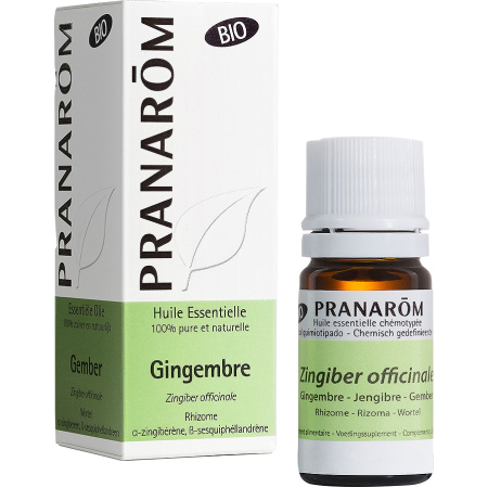 Pranarom Gember Essentiële Olie Bio 5ml