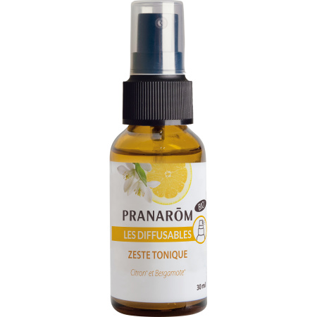 Pranarôm Les Diffusables Zeste Tonique Citroen En Bergamot Bio Spray Fles 30ml