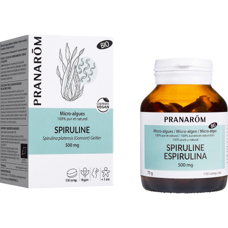 Pranarôm Micro-Alguen Spiruline 500mg 150 Tabletten