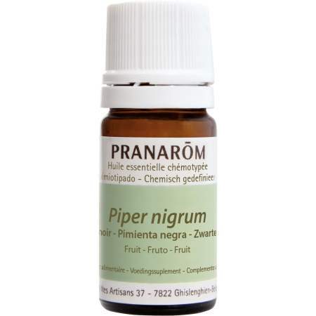 Pranarôm Zwarte Peper Essentiële Olie 5ml