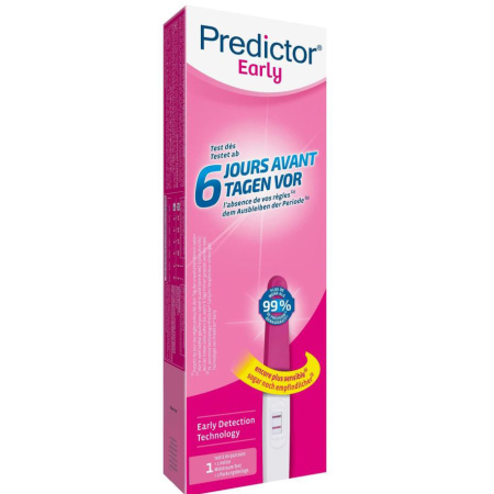 Predictor Early 6 Dagen Zwangerschapstest 1 Stuk