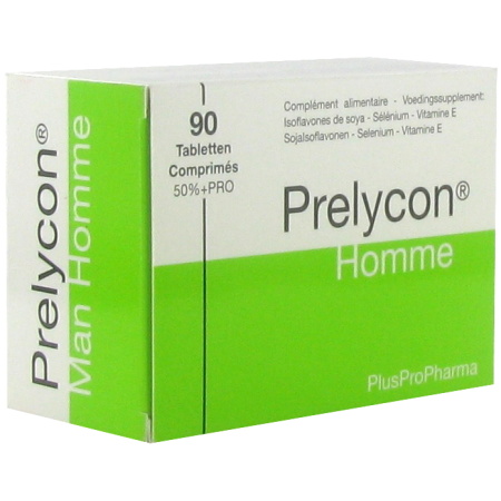 PlusProPharma Prelycon Mannen Voedingssupplement 90 Tabletten