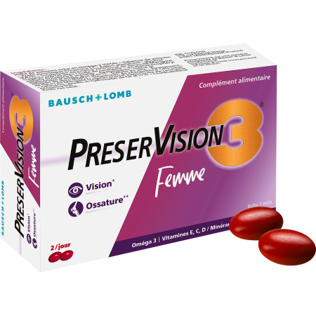 PreserVision 3 Femme 60 Capsules
