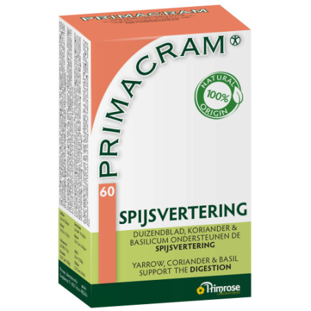 Primrose Primacram Spijsvertering 60 Capsules