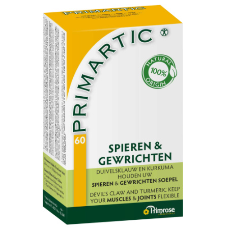 Primrose Primartic Spieren En Gewrichten 60 Capsules