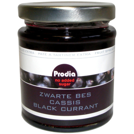 Prodia Broodbeleg Extra Zwarte Bes 215g