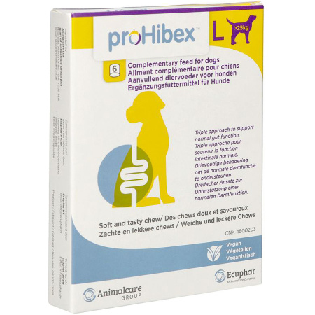 Prohibex L Honden > 25kg Zachte En Lekkere Chews 6 Stuks