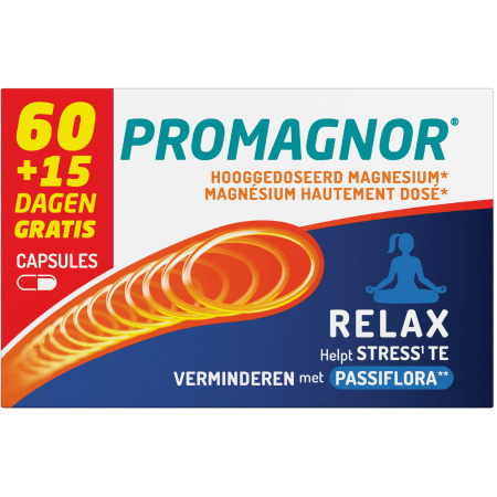 Promagnor Relax 60 + 15 Capsules