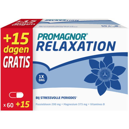 Promagnor Relaxation 60 + 15 Capsules