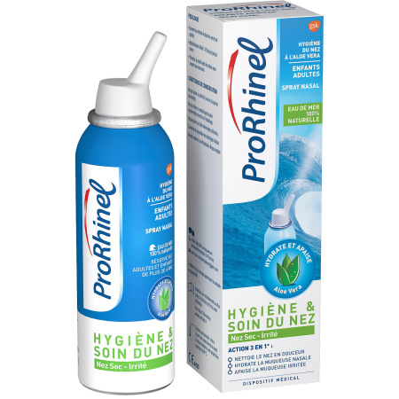 ProRhinel Spray Aloe Vera Voor De Hygiëne Van De Neus Kinderen En Volwassenen 100ml