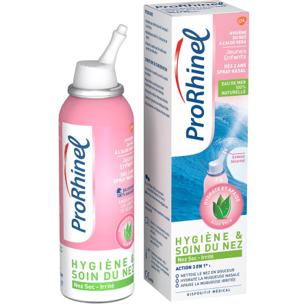 ProRhinel Neushygiëne Met Natuurlijk Aloë Vera Extract Voor Jonge Kinderen Spray Fles 100ml