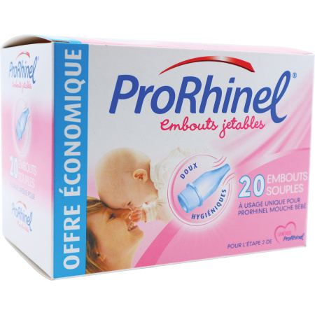 ProRhinel Baby Zachte Disposable Tips 20 Stuks