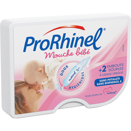 ProRhinel Baby Neus + 2 Flexibele Wegwerp Tips 1 Set