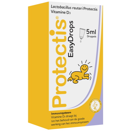 Protectis Easydrops Vitamine D Babydruppels Immuunsysteem Vanaf Geboorte 5ml