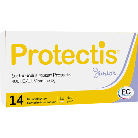 Protectis Junior Immuunsysteem +3 Jaar 14 Kauwtabletten