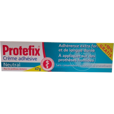 Protefix Kleefcreme Neutraal Tube 40ml Promo + 4ml Gratis