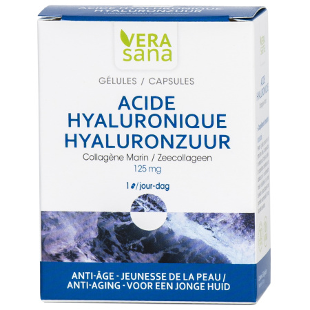 Vera Sana Hyaluronzuur + Zeecollageen 100mg Anti-Aging Voedingssupplement 30 Capsules