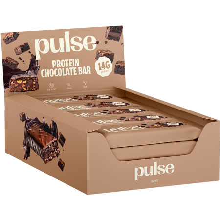 Pulse Protein Proteïnereep Chocolade 12x55g