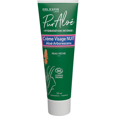 Pur Aloe Nachtcrème Aloe Arborescens Tube 50ml