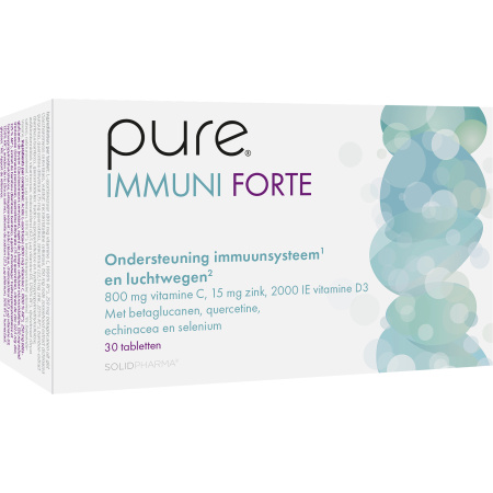 Pure Immuni Forte Immuunsysteem 30 Tabletten