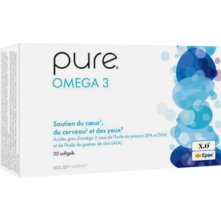 Solidpharma Pure Omega 3 Voedingssupplement 30 Softgels