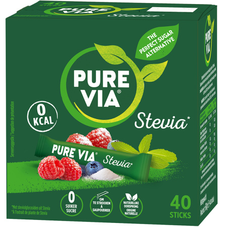 Pure Via 0 kcal 40 Sticks