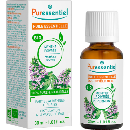 Puressentiel Pepermunt Bio Essentiële Olie 30ml