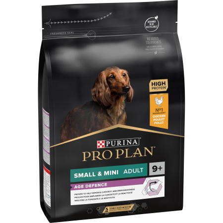 Pro Plan Age Defence Brokken Voor Senior Hond 9 Jaar En Ouder Small & Mini Kip 3kg